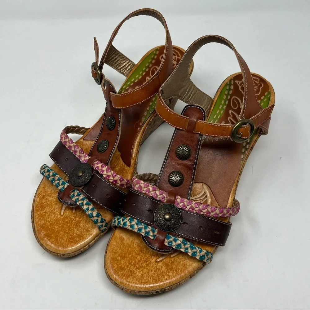 Corkys Elite Atlantic wedge sandal